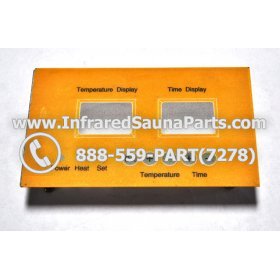 FACE PLATES - FACEPLATE FOR CIRCUIT BOARD VIDAL INFRARED SAUNA  WSP4 1
