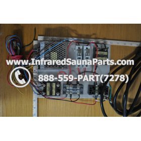 COMPLETE CONTROL POWER BOX 110V / 120V - COMPLETE CONTROL POWER BOX 110V / 120V SUNTECH INFRARED SAUNA STYLE 1 5