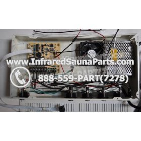 COMPLETE CONTROL POWER BOX 110V / 120V - COMPLETE CONTROL POWER BOX 110V / 120V HOTWIND INFRARED SAUNA STYLE 7 6