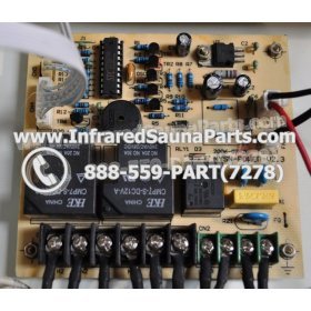 COMPLETE CONTROL POWER BOX 110V / 120V - COMPLETE CONTROL POWER BOX 110V / 120V HOTWIND INFRARED SAUNA STYLE 7 7