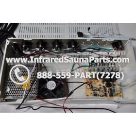 COMPLETE CONTROL POWER BOX 110V / 120V - COMPLETE CONTROL POWER BOX 110V / 120V HOTWIND INFRARED SAUNA STYLE 7 10