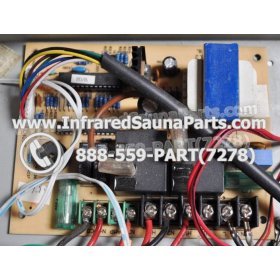 COMPLETE CONTROL POWER BOX 110V / 120V - COMPLETE CONTROL POWER BOX 110V / 120V HYDRA INFRARED SAUNA STYLE 8 6