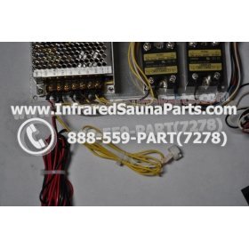 COMPLETE CONTROL POWER BOX 110V / 120V - COMPLETE CONTROL POWER BOX 110V / 120V VIDAL INFRARED SAUNA STYLE 8 4