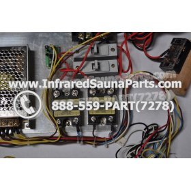 COMPLETE CONTROL POWER BOX 110V / 120V - COMPLETE CONTROL POWER BOX 110V / 120V VIDAL INFRARED SAUNA STYLE 8 6