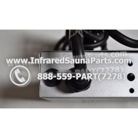 COMPLETE CONTROL POWER BOX 110V / 120V - COMPLETE CONTROL POWER BOX 110V / 120V HYDRA  INFRARED SAUNA STYLE 3 6