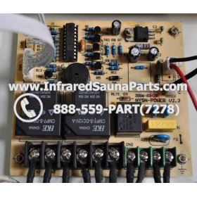 COMPLETE CONTROL POWER BOX 110V / 120V - COMPLETE CONTROL POWER BOX 110V / 120V JOSEN INFRARED SAUNA STYLE 1 7
