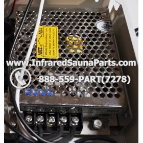 COMPLETE CONTROL POWER BOX 110V / 120V - COMPLETE CONTROL POWER BOX 110V / 120V JOSEN INFRARED SAUNA STYLE 1 8