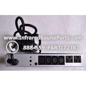COMPLETE CONTROL POWER BOX 110V / 120V - COMPLETE CONTROL POWER BOX 110V / 120V JOSEN INFRARED SAUNA STYLE 3 5