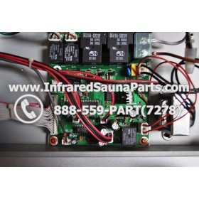 COMPLETE CONTROL POWER BOX 110V / 120V - COMPLETE CONTROL POWER BOX 110V / 120V JOSEN INFRARED SAUNA STYLE 3 9
