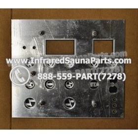 FACE PLATES - FACEPLATE FOR CIRCUIT BOARD SRZHX001 JOSEN 10 BUTTONS 3