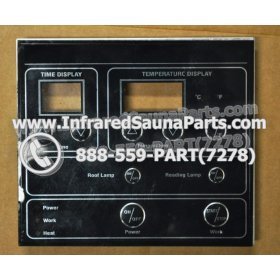 FACE PLATES - FACEPLATE FOR CIRCUIT BOARD SRZHX001 JOSEN 9 BUTTONS 1
